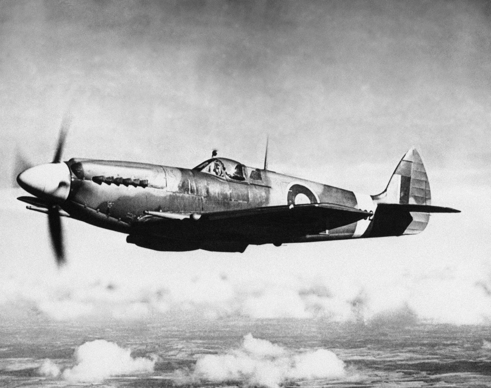 WWII England Spitfire Fighter Plane